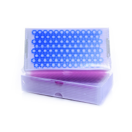 MicroLiter 09-1010Y-A µL Assembled Vial Kit, 09-1000 Series Vial, 9mm Screw Thread Cap, Clear Vial Without Patch, PTFE D
