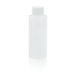 Wheaton 221154 Cylinder Round Bottle, Natural, 60 mL, LDPE Foam, Case of 72