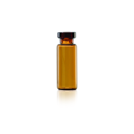 Wheaton 223692 Standard Opening Crimp Vial 12 x 32mm, Amber, Case of 1,000