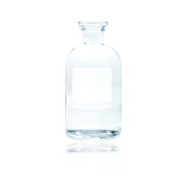 Wheaton 227498 BOD Bottle, 300mL Without Stopper, Un-numbered, Case of 24