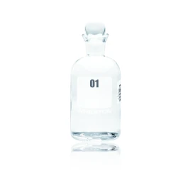 Wheaton 227497-12G Bar-Coded BOD Bottle, 300mL With Pennyhead Stopper, 265-228, Case of 24