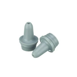 Wheaton 242425 Extended Controlled Dropper Tip, 15mm, Gray, Case of 100