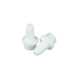 Wheaton W242420-A Extended Controlled Dropper Tip, 13mm, White, Case of 1,000