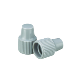 Wheaton 242505 Dropper Tip Cap, 8-425, Gray, Case of 100