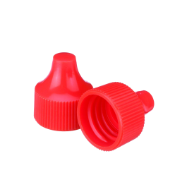 Wheaton 242523 Dropper Tip Cap, 20-410, Orange, Case of 100