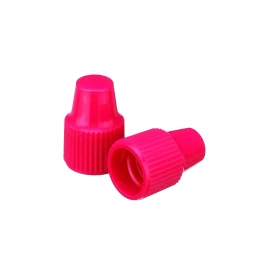 Wheaton W242502-A Dropper Tip Cap, 8-425, Red, Case of 1,000