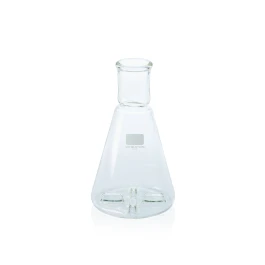 Wheaton 354244 Glass Shake Flask, With Four Baffles, 1000 mL
