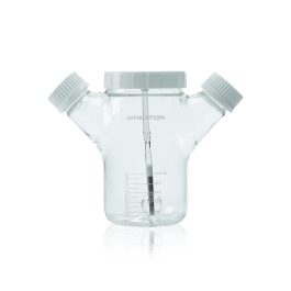 Wheaton 356834 MAGNA FLEX Double Sidearm Spinner Flask, 1000 mL