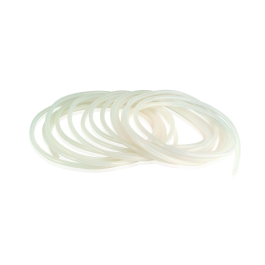 Wheaton 374304 Peroxide Cured Silicone Bulk Silicone Tubing, 2.3mm Wall Thickness, 2 mm ID