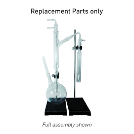 Wheaton 377163 CLEAR-SEAL Cyanide Distillation Kit, Component Parts, Cold Finger, 29/42