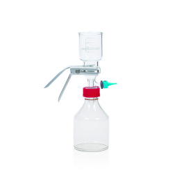 Wheaton 419530-47 47mm Filtration Assembly With GL45 Thread Connection and Stainless Steel Support, 1000 mL