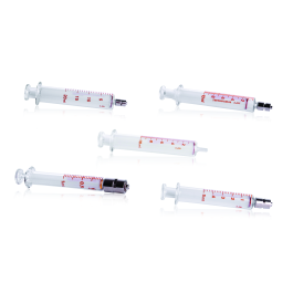 Wheaton W851014 SOCOREX DOSYS All-Glass Syringe, Metal Luer Lock Nozzle, 1 - 20 mL, Case of 2