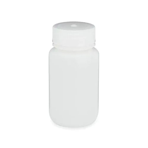 NEST 339401 125 mL Wide Mouth Round Storage Bottle, Polypropylene (PP), Natural, Sterile, Leakproof Linerless Cap