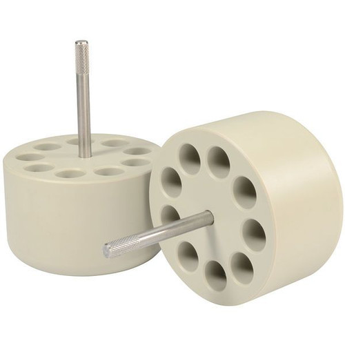 OHAUS 30304368 Centrifuge Adapter for 9 x 1.5/2.0 mL Microtubes, 11 mm Diameter, Pack of 2