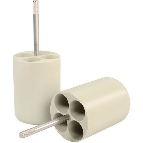 OHAUS 30314880 Centrifuge Rack for 4 x 10 mL Vacuum Blood Collection Tubes, 17 mm Diameter, Pack of 2