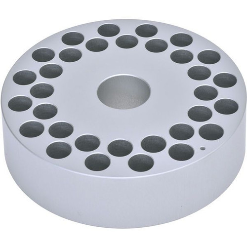OHAUS 30500587 Uni Heating Block for 16 mm Test Tubes, Hotplate Stirrer Accessory