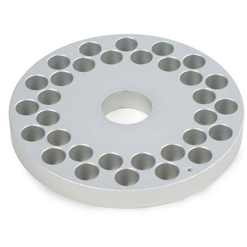 OHAUS 30500583 Uni Heating Block for 17 mm Vials, Hotplate Stirrer Accessory
