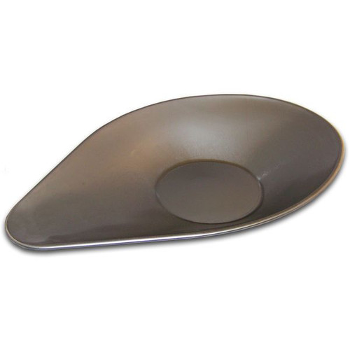 OHAUS 80250400 Flat-Bottomed Stainless Steel Scoop, 0.6 L