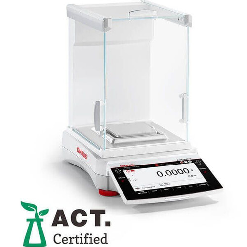 OHAUS 31059211 Explorer Analytical Balance EXR224, 220 g x 0.1 mg, AutoCal Internal Calibration