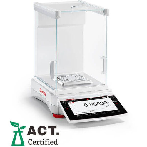 OHAUS 31059208 Explorer Semi-Micro Balance EXR225D, 120 g / 220 g x 0.01 mg / 0.1 mg, AutoCal Internal Calibration