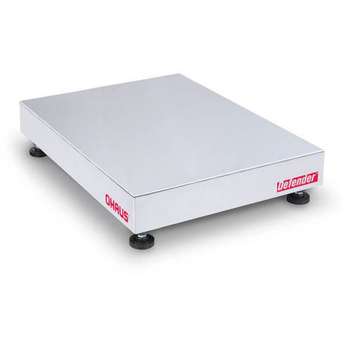 OHAUS 30419647 Defender 5000 R Series Bench Scale Base D250RTX, 500 lb x 0.02 lb, 24 x 18 in Platform