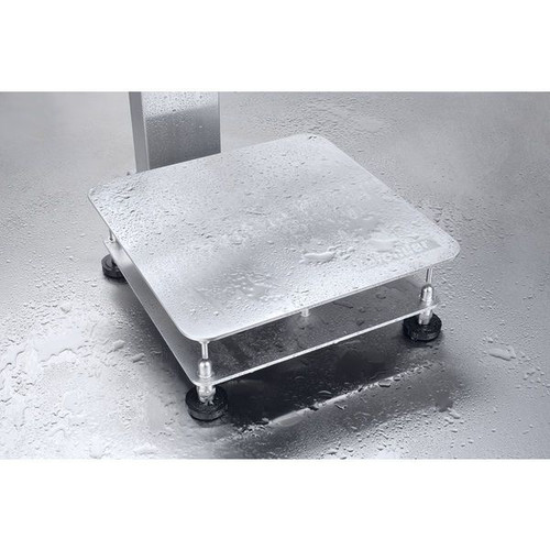 OHAUS 30575604 Defender 6000 Extreme Washdown Bench Base i-D12K1R, 25 lb x 0.002 lb, 11.8 x 11.8 in Platform