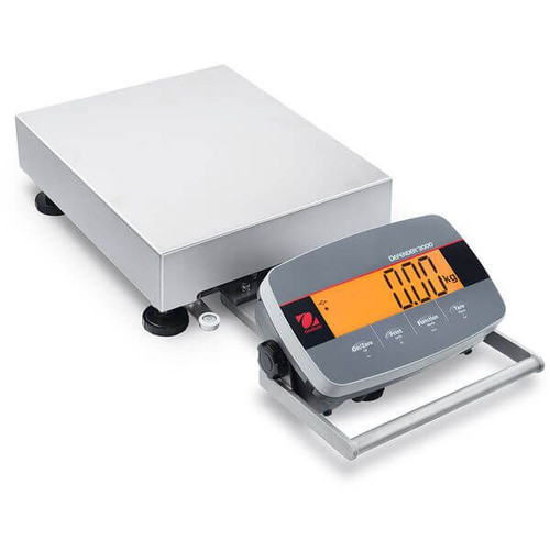 OHAUS 30685205 Defender 3000 Bench Scale i-D33P75B1R5 AM, 150 lb x 0.02 lb, 14 x 12 in Platform