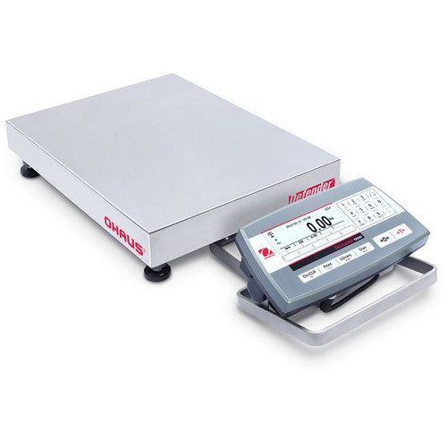 OHAUS 30461653 Defender 5000 Bench Scale D52P50RTR5, 100 lb x 0.005 lb, 14 x 12 in Platform