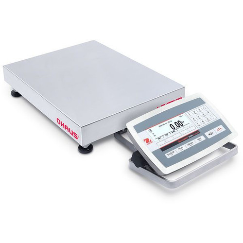 OHAUS 30467613 Defender 5000 Bench Scale D52XW50RTR5, 100 lb x 0.005 lb, 14 x 12 in Platform