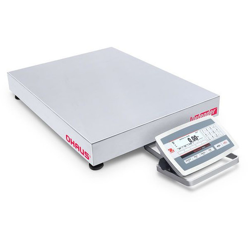 OHAUS 30467616 Defender 5000 Bench Scale D52XW50RTX5, 100 lb x 0.005 lb, 24 x 18 in Platform