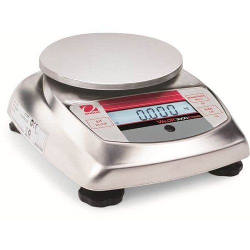 OHAUS 83998176 Valor 3000 Xtreme Compact Scale V31X501 AM, 500 g Capacity