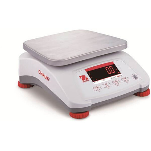 OHAUS 30035436 Valor 4000 Compact Food Scale V41PWE6T AM, 15 lb x 0.002 lb, Plastic Housing