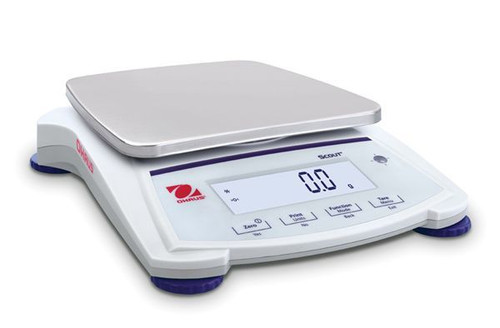 OHAUS 30253057 Scout SJX/E Legal-for-Trade Jewelry Balance SJX6201N/E, 6,200 g x 0.1 g, NTEP Approved
