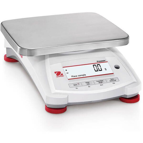 OHAUS 30868075 Pioneer PX High Capacity Precision Balance PX12001, 12,000 g x 0.1 g, InCal Internal Calibration