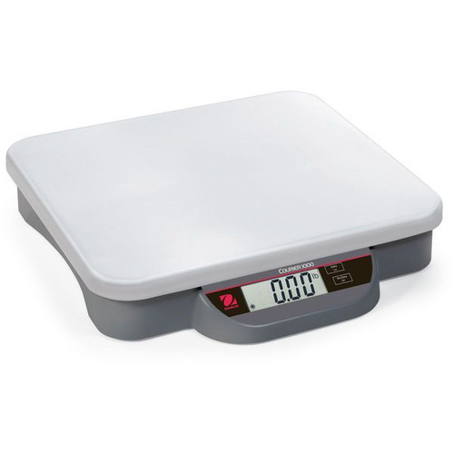 OHAUS 30820357 Courier 1000 Shipping Scale i-C12P75 AM, 165 lb x 0.1 lb, Plastic Platform