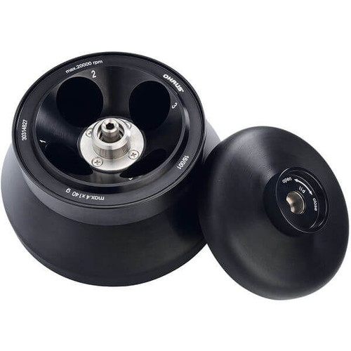 OHAUS 30314827 Frontier Angle Rotor 4 x 85 mL RB, ID, Hi, 20,000 rpm