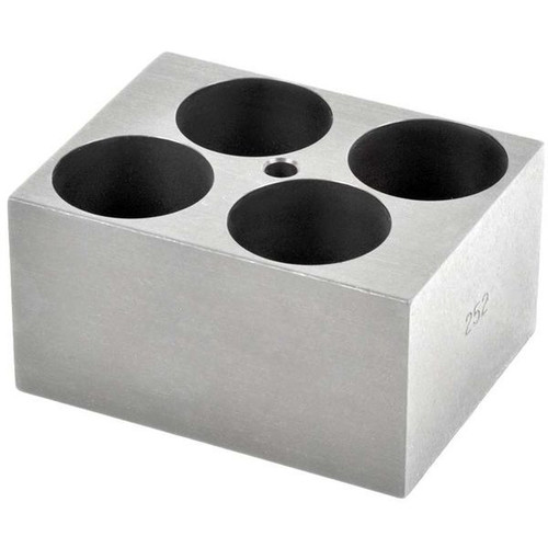 OHAUS 30400167 Dry Block Heater Module Block, 35 mm Test Tubes, 4 Wells
