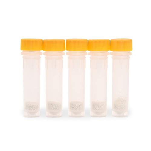 OHAUS 30391404 Lysing Bead Tubes, 2 mL, 400 µm Zirconium Oxide Beads for Yeast, Yellow Cap, Box of 100