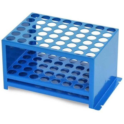 OHAUS 30400116 Test Tube Rack for Shakers, 48 x 14-16 mm Tubes, PVC-Coated Steel