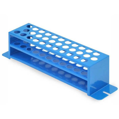 OHAUS 30400111 Stationary Test Tube Rack for Shakers, 33 x 16-20 mm Tubes