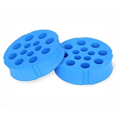 OHAUS 30400231 Vortex Mixer Tube Holders for 20-25 mm Tubes, Foam, Pack of 2