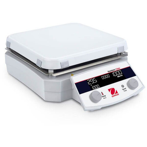 OHAUS 30541637 Guardian 5000 Hotplate Stirrer e-G52HS10C AM, 10 x 10 in Ceramic Top, 22 L, 50-1800 rpm, 120V