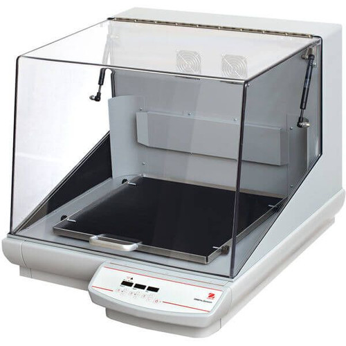 OHAUS 30573774 Incubating Heavy Duty Orbital Shaker ISHD23HDG, 50 lb Capacity, 18 x 18 in Tray, 15-500 rpm, 120 V