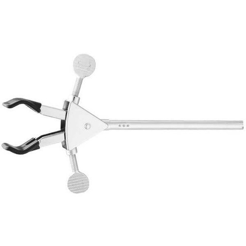 OHAUS 30392223 Multi-Purpose Extension Clamp CLM-MULTI2DSL, 2-Prong Dual Adjust, Stainless Steel, Large, 0-95 mm Grip
