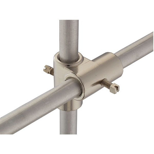 OHAUS 30392256 Rod End Connector CLC-RDENDZ, Nickel-Plated Zinc, Fixed 90°, for Rods up to 13 mm