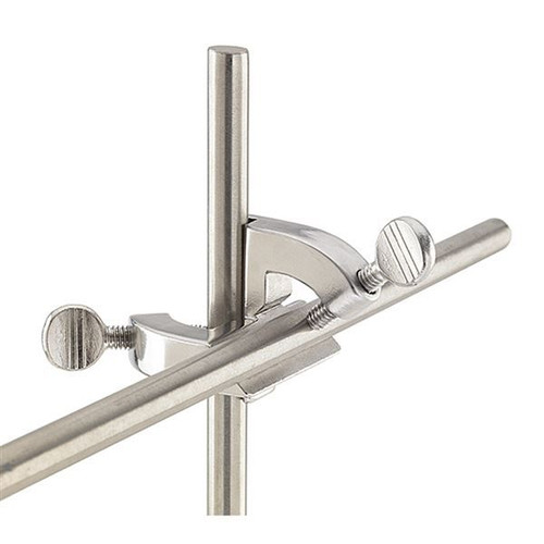 OHAUS 30392357 Jumbo Clamp Holder CLC-JUMBOS, Stainless Steel, Fixed 90°, 0-21 mm Grip