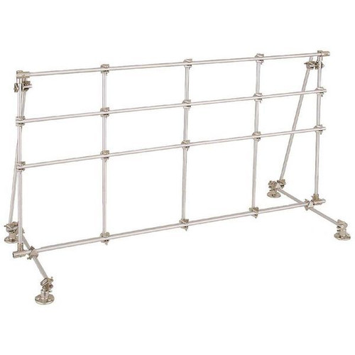 OHAUS 30392305 Aluminum Lab Frame Kit CLR-FRAMEAM, Medium, 18 x 24 x 48 in