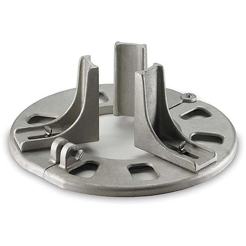 OHAUS 30400019 Gas Cylinder Floor Stand CLR-704, Cast Aluminum, for 6-9.25 in Diameter Cylinders