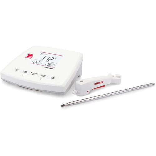 OHAUS 30656033 Starter 2200 pH Bench Meter ST2200 -B, Meter Only, 0.00-14.00 pH, ±0.01 pH