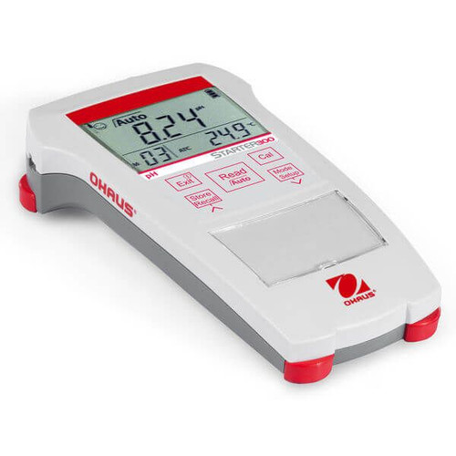 OHAUS 83033962 Starter 300 Portable pH Meter ST300-B, Meter Only, 0.00-14.00 pH, ±0.01 pH